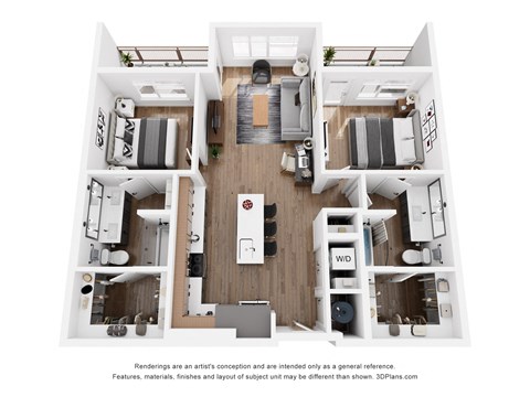 bedroom floor plan  the residences at